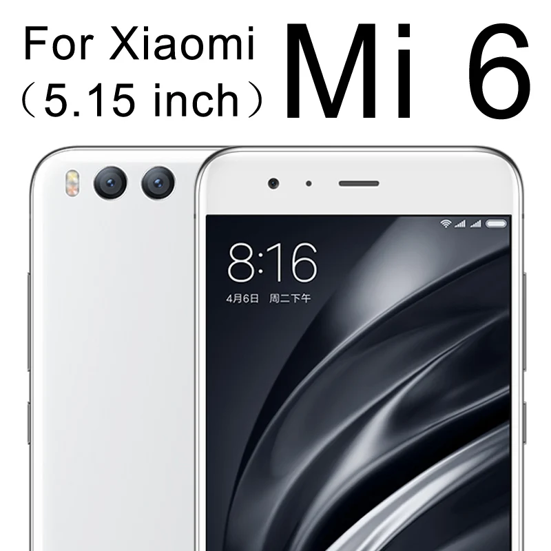 for xiaomi 6 Защитное стекло Red mi 6 6a Note 6 Pro закаленное стекло чехол для Xiao mi Ksio mi Red mi 6 A A6 Note6 6pro Защитная пленка для экрана - Цвет: for xiaomi 6