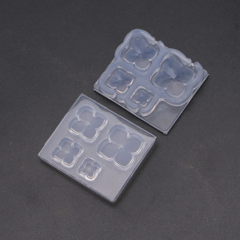 

6Pcs Succulent Flower Pot Resin Silicone Mold Flower Jewelry Resin Casting Mold 87HC