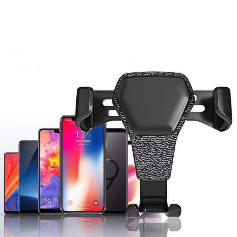 

New 1PC Gravity Car Holder For Phone Air Vent Clip Mount Mobile Cell Stand Smartphone GPS Support For iPhone 11 XS X XR 7 Xiaomi