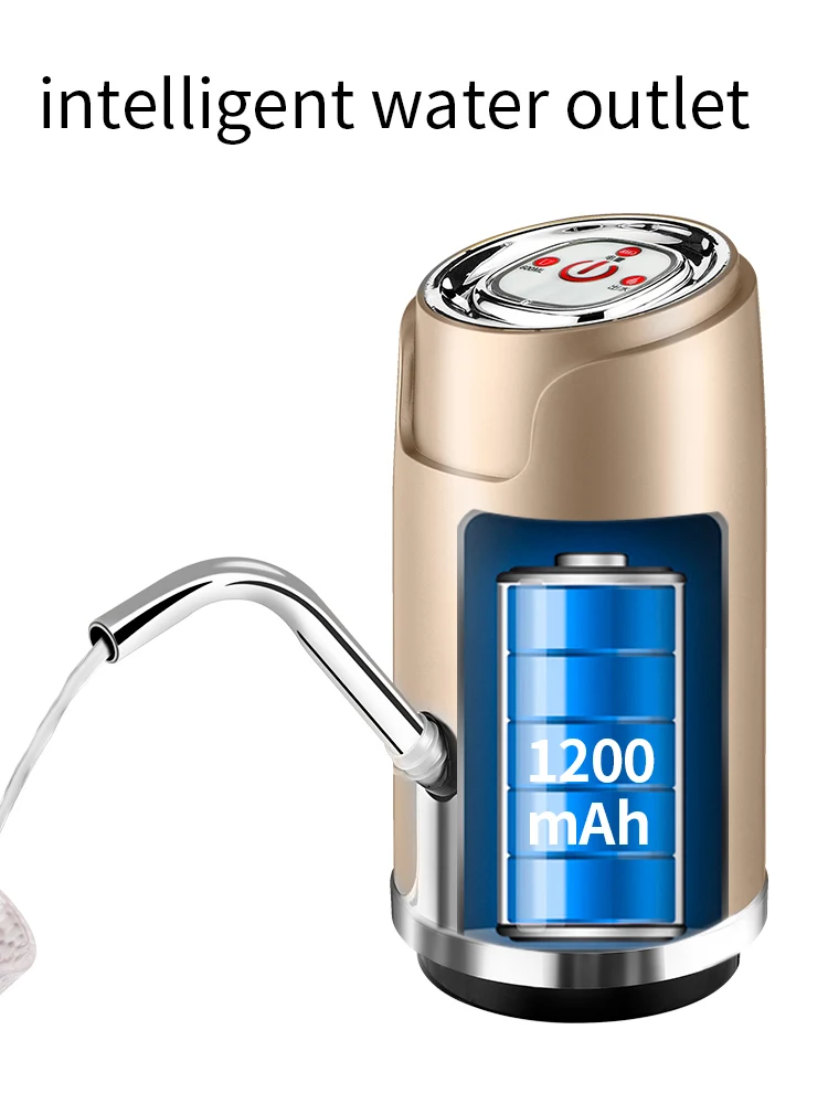 

Water Dispenser Water Bottle Pump Electric Portable Water Bottle Smart Switch Wireless Water Pump Water Treatment Equipment