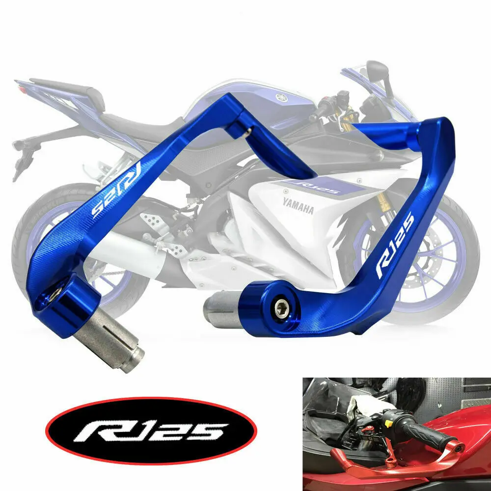 

3D CNC Handlebar Brake Clutch Levers Guard Protector For YAMAHA YZF R125 YZFR125