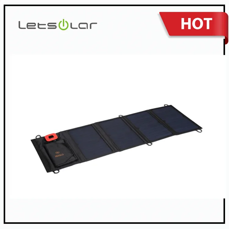 

Solar charger for camping 28 W folding solar charger for cell phones