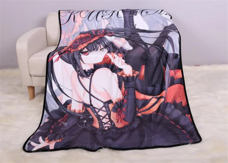 Новое одеяло с аниме свиданием и прямой трансляцией токисаки Куруми простыня для