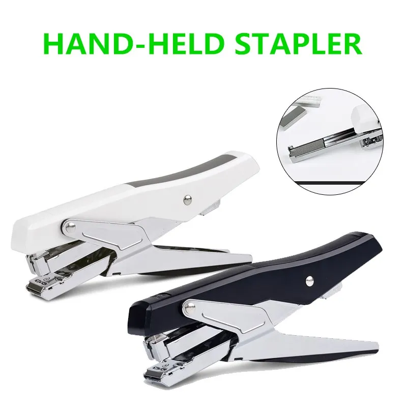 

Deli Hand-held Stapler. Stapler Metal Rod Movement Office. Stapler Portable, Easy To Operate, Convenient And Practical