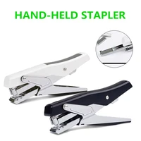 deli hand held stapler stapler metal rod movement office stapler portable easy to operate convenient and practical