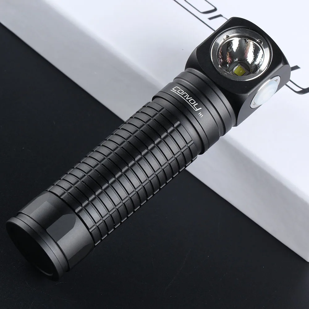 Конвой H1 Головной фонарь CREE XML2 1046LM многофункциональный угол фонарик фары 18650