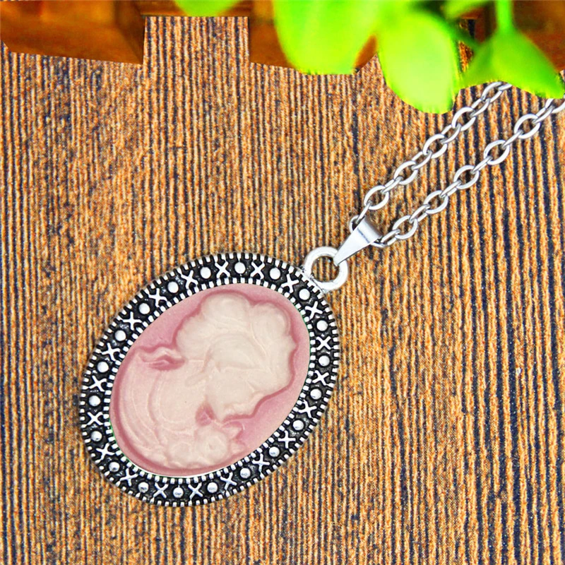 Женский Овальный Ювелирный Комплект 5 цветов ожерелье серьги кольцо антикварное