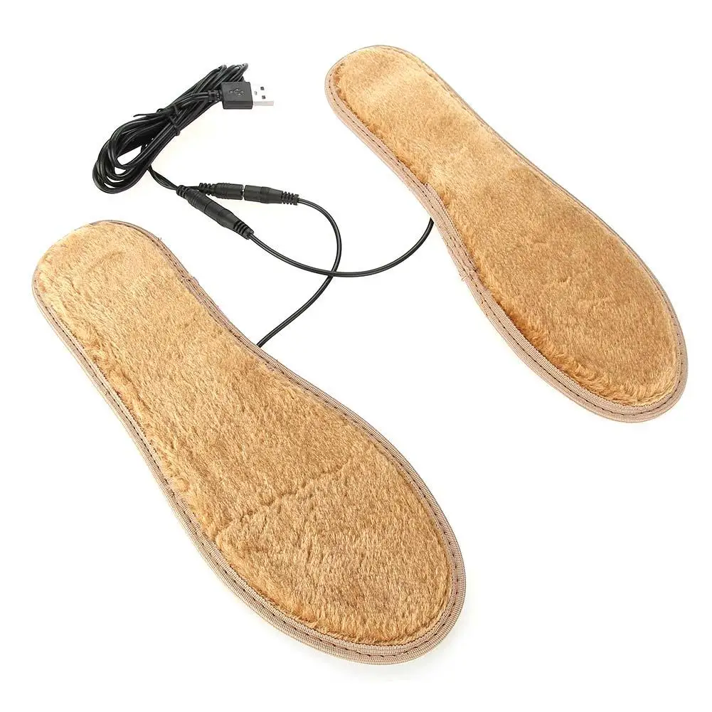 Водонепроницаемая USB электрическая нагревательная стелька моющаяся Высокая