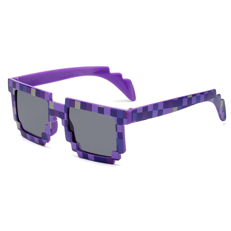 

Солнцезащитные очки, игрушечные очки Thug Life, очки Deal With It, пиксельные женские и мужские черные мозаичные солнцезащитные очки, забавная игрушк...