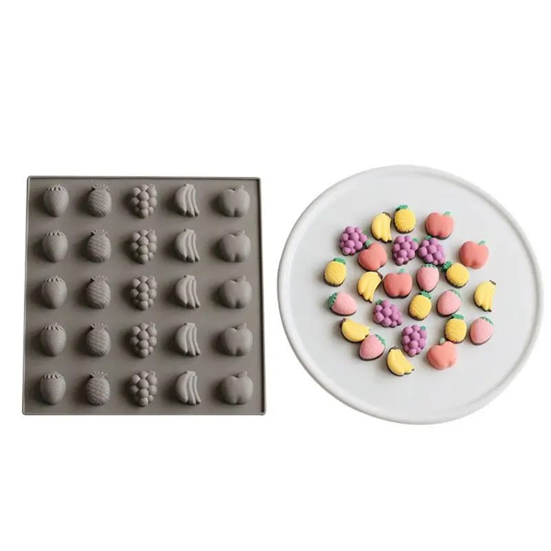 

2Pc Silicone Mold Chocolate Cake Candy Cookie Mould Pan Baking Tools Sugar Craft XXFD