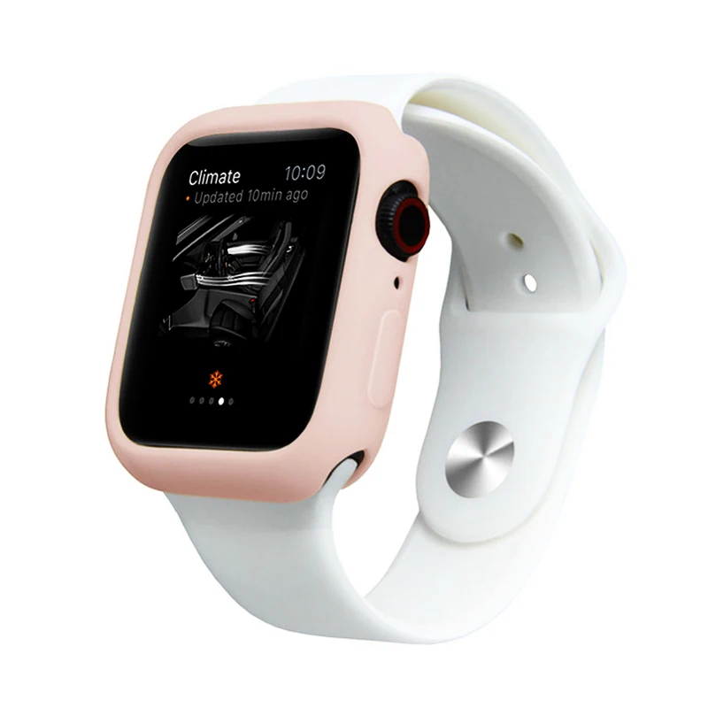 Чехол для часов Apple watch чехол 4 5 44 мм 40 42 38 iWatch 5/4/3/2/1 Защита бампера устойчивый к