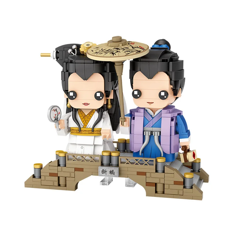 Фигурки игрушечные LOZ китайские конструктор Классические персонажи в сборе