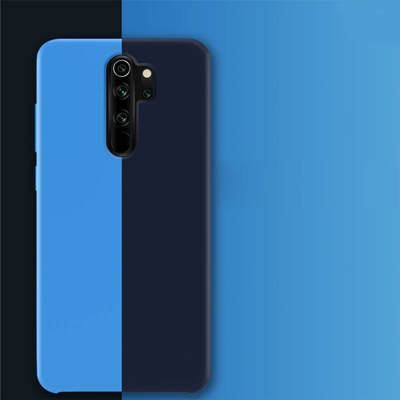 Для Redmi Note 8 Pro Чехол Мягкий Жидкий силиконовый чехол для XIAOMI Redmi 7A 6A Note 5 6 7 8 Pro глобальная версия Полный Чехол для задней панели