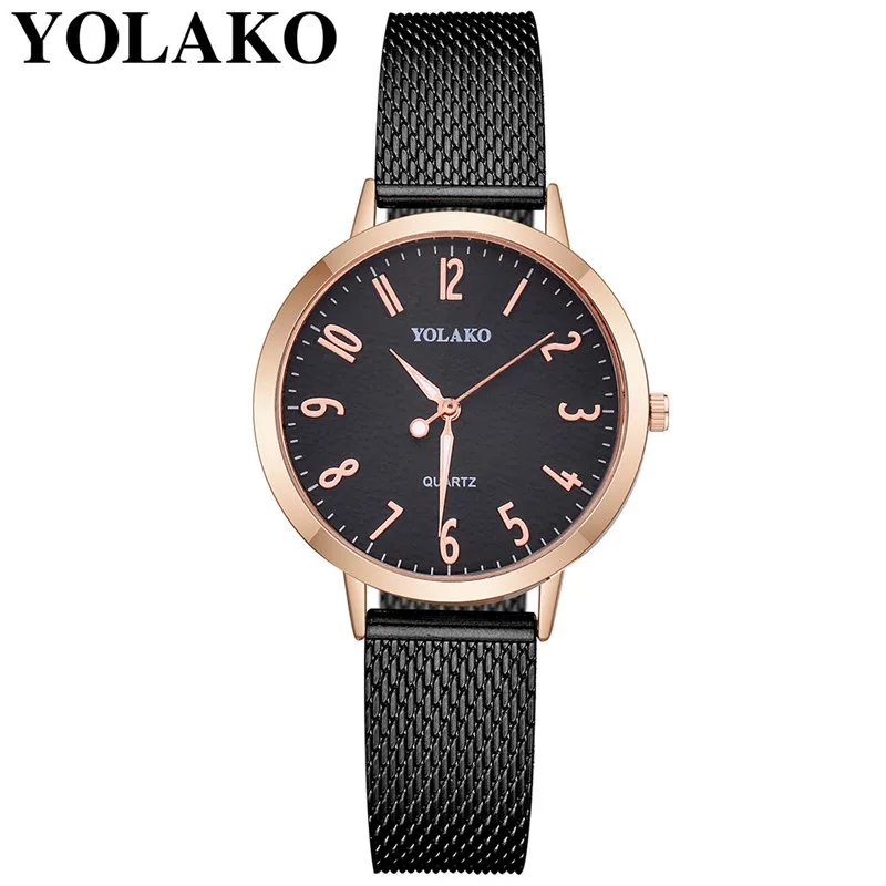 Женские часы YOLAKO роскошные модные женские Relogio Feminino наручные 2020 Reloj Mujer | Наручные