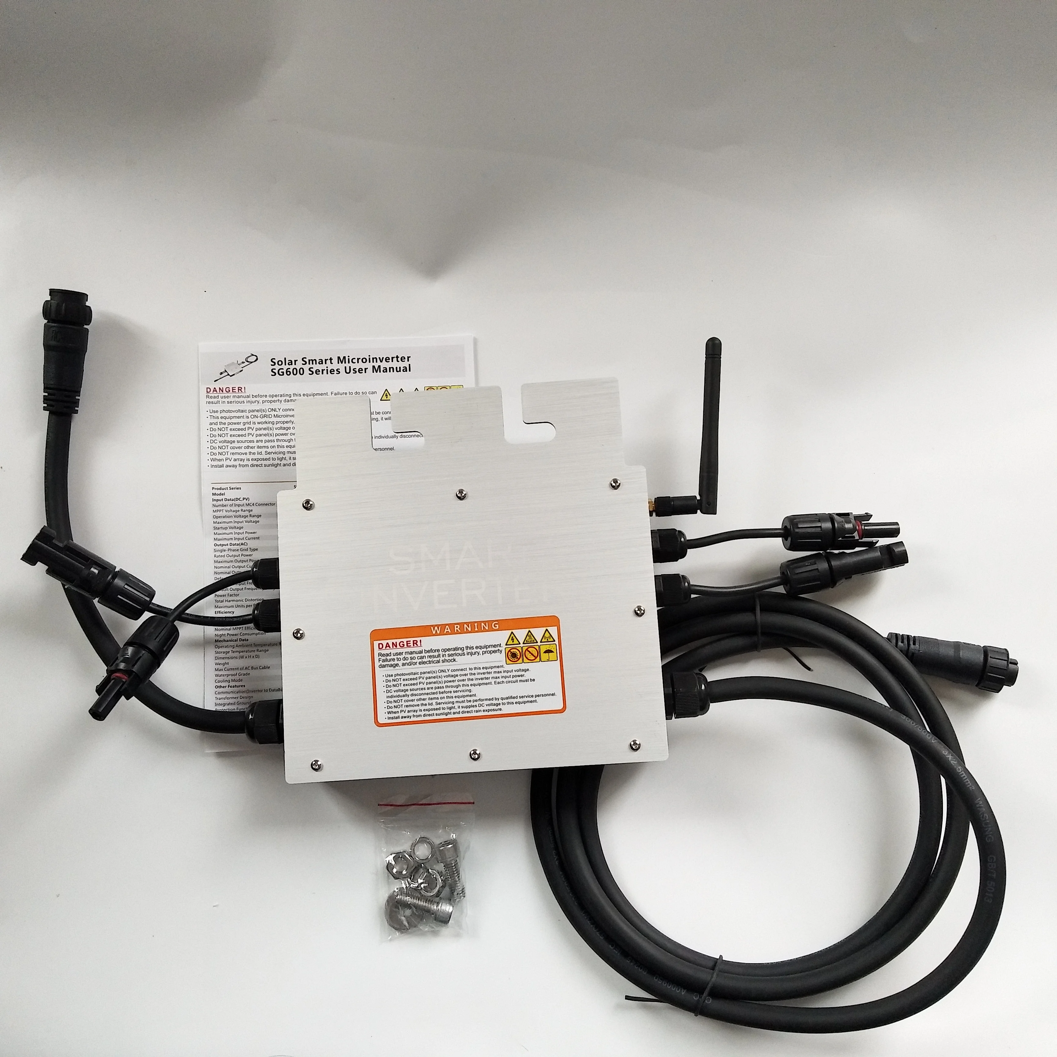 Водонепроницаемый микро инвертор IP65 400W 450W 500W 600W 700W на сетке интеллектуальный