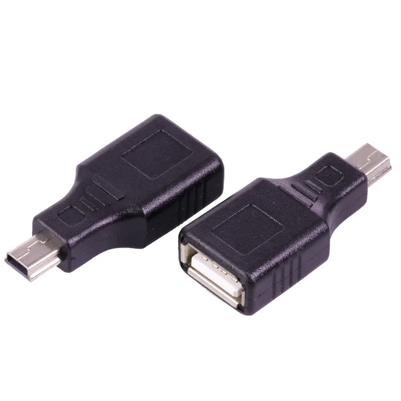 100 шт. мини 5-контактный штекер-гнездо USB2.0 адаптер AF/MINI 5P M Соединитель расширителя