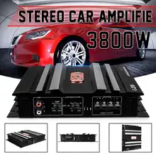 3800W 2 Channel Powerful subwoofer Car Audio Amplifier Bass AMP Aluminum 12V DC car amplifier amplifiers car subwoofer car