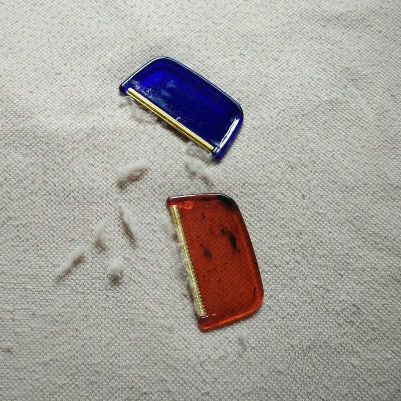 Аксессуары для удаления волос в домашних условиях гребень ткани с пластиковыми