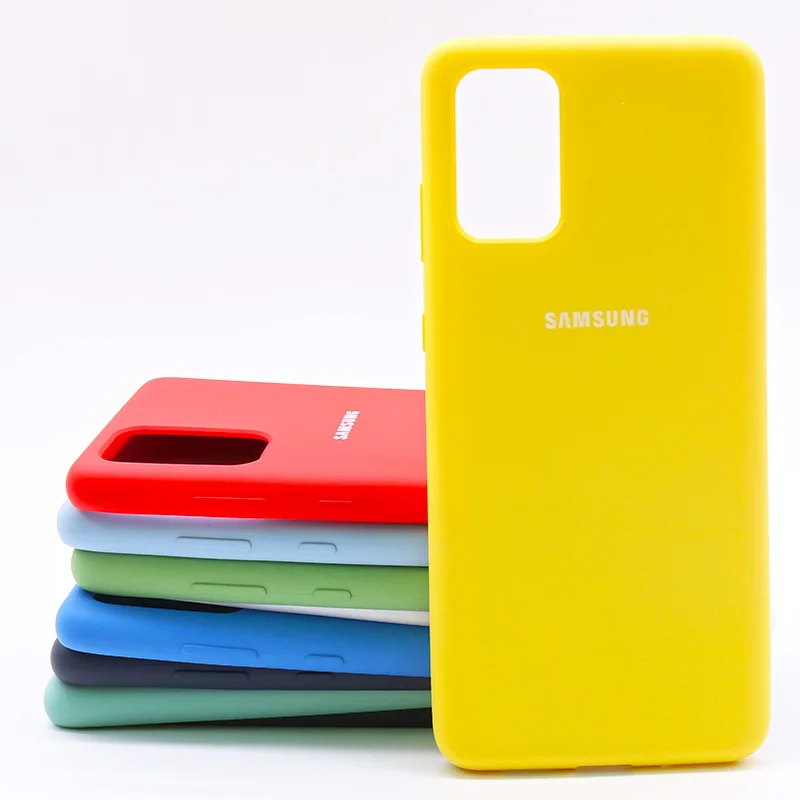 Для оригинального Samsung Galaxy S20Ultra S20plus S11e шелковистый силиконовый чехол высокого