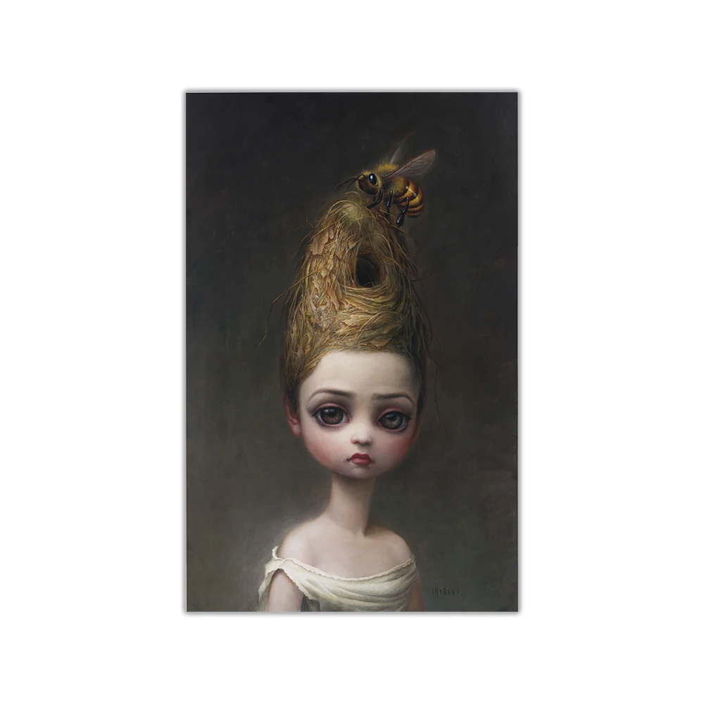 Цитон Mark Ryden Queen Bee Canvas картина маслом на холсте постер современное настенное