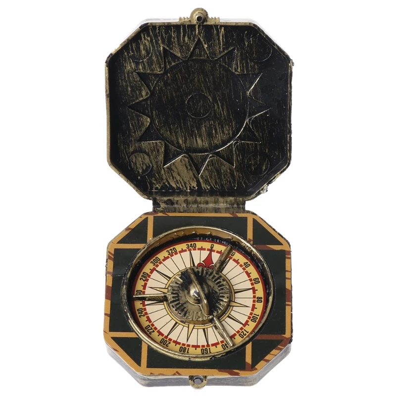 

Nautical Compass Pirate Captain Costume Toy Halloween Party Cosplay Decoration