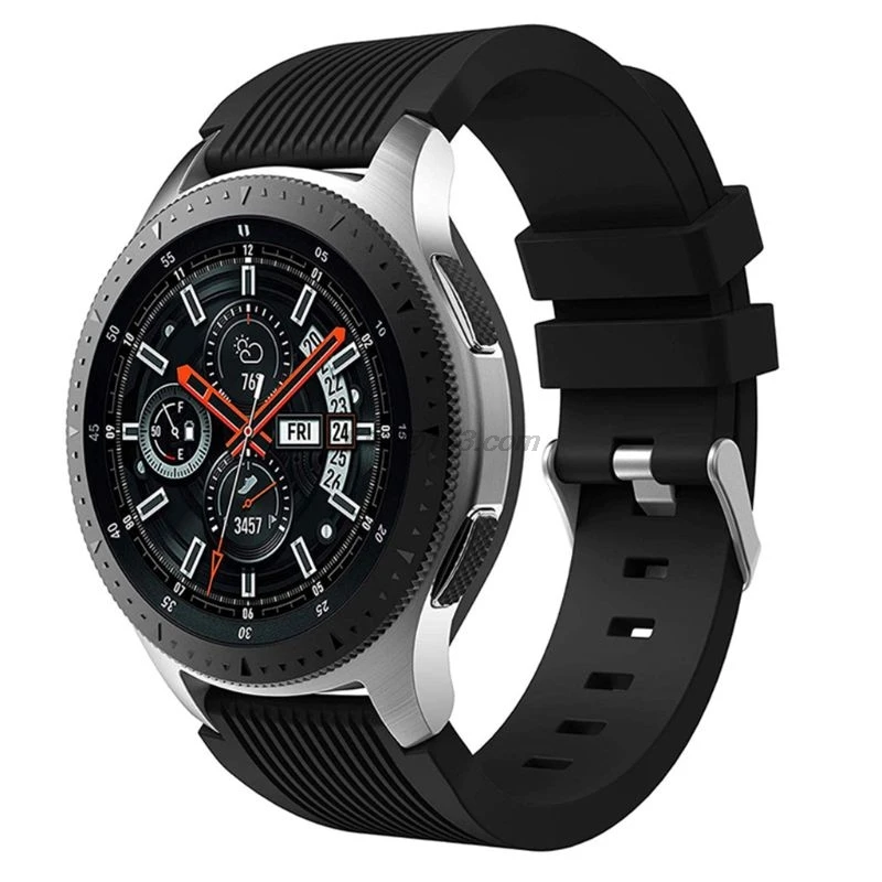 Силиконовый ремешок на запястье для Samsung Galaxy Watch 46 мм SM R800 Смарт часы Gear S3 Frontier