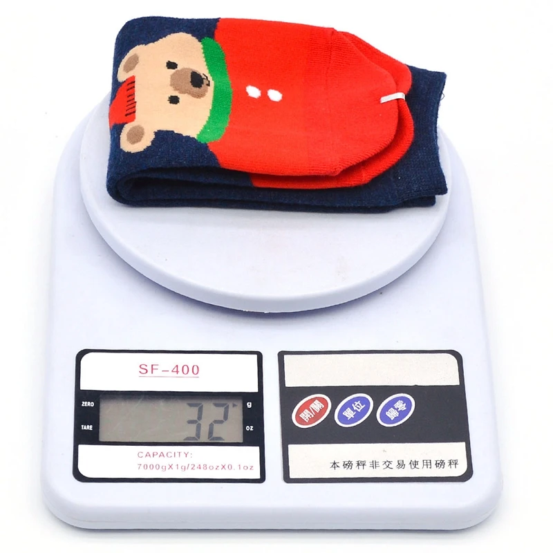 2019 зимние теплые рождественские носки женские 3D Харадзюку печать мультфильм