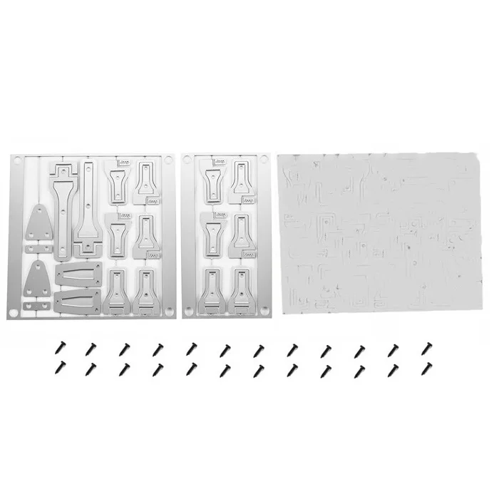 Металлические петли для задней двери крышки двигателя 1/10 RC Crawler AXIAL SCX10 III AXI03007 JEEP