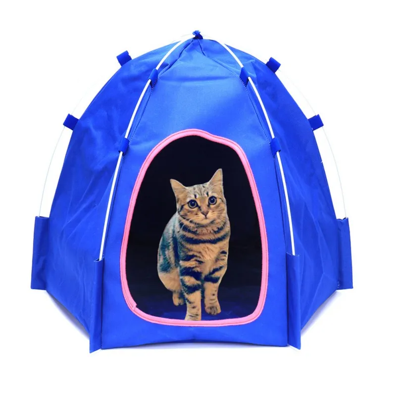 Pet 6 углов складной солнцезащитный водонепроницаемый Оксфорд ткань палатка для