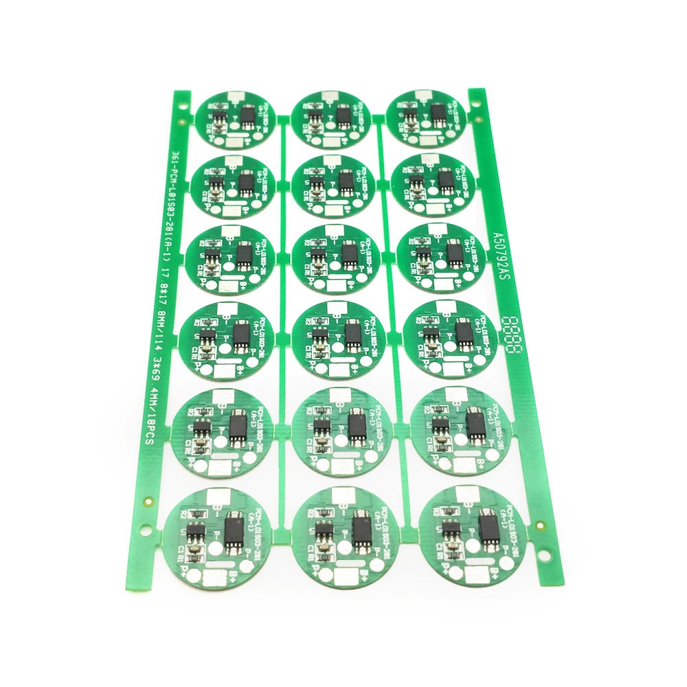 PCM L01S03 281 (1S2. 5A) заказной BMS модуль защиты для литий ионного полимерного