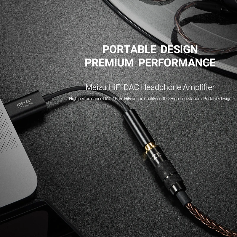 Meizu оригинальный усилитель для наушников аудио HiFi без потерь DAC тип c до 3 5 мм