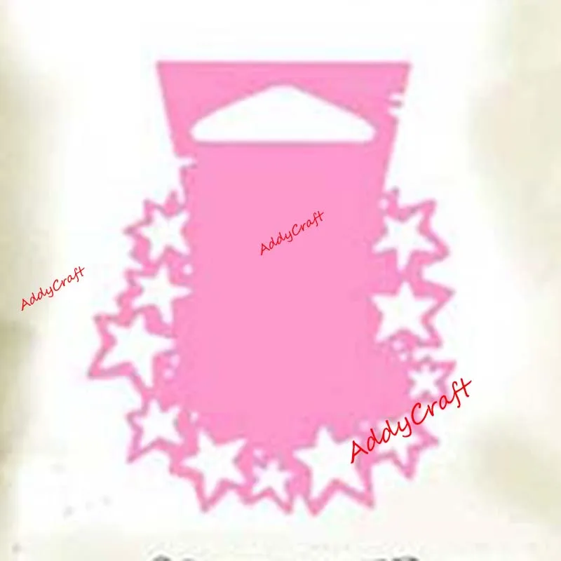 Металлический Трафаретный вырубной штамп и сумочкой в форме звезды формочка с