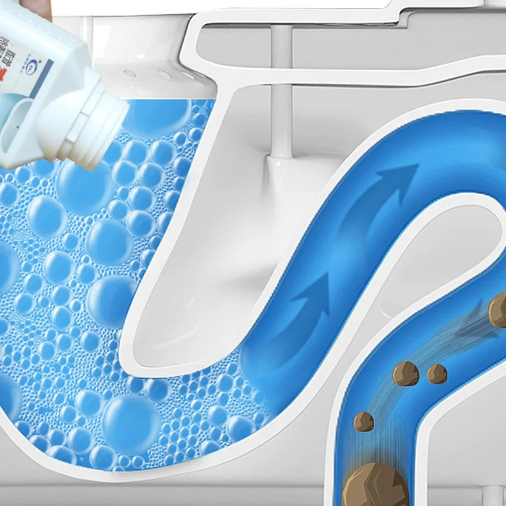 Новое универсальное быстрое вспенивающее средство для Чистки унитаза мощное