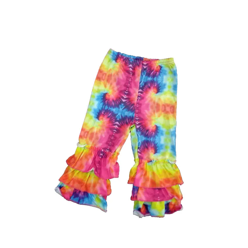 2 шт. хлопковая Футболка и разноцветные штаны для девочек | Мать ребенок