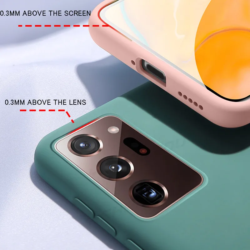 Для Samsung A51 A71 A50 A70 S20 S21 FE чехол из жидкого силикона мягкий для A31 A21S ультра S10 S9 плюс