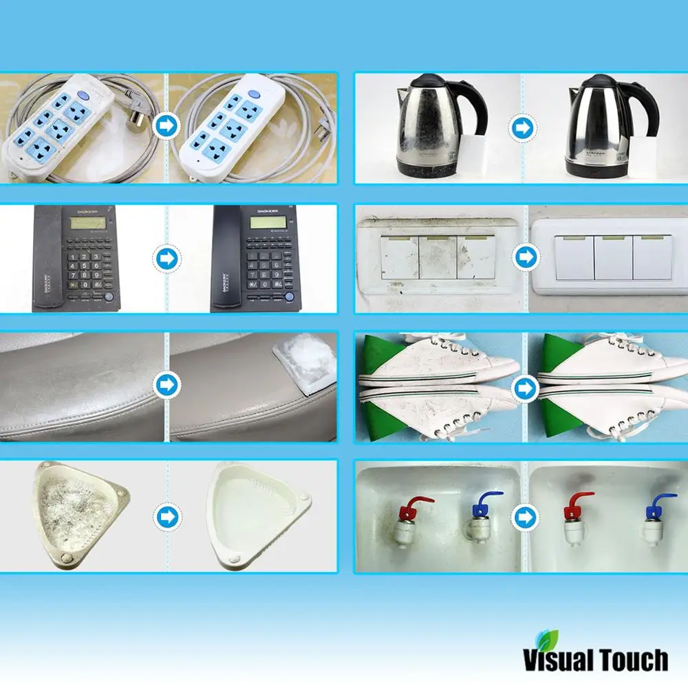 От мирового мастера 20 штук белая меламиновая губка волшебная Ластик для кухня