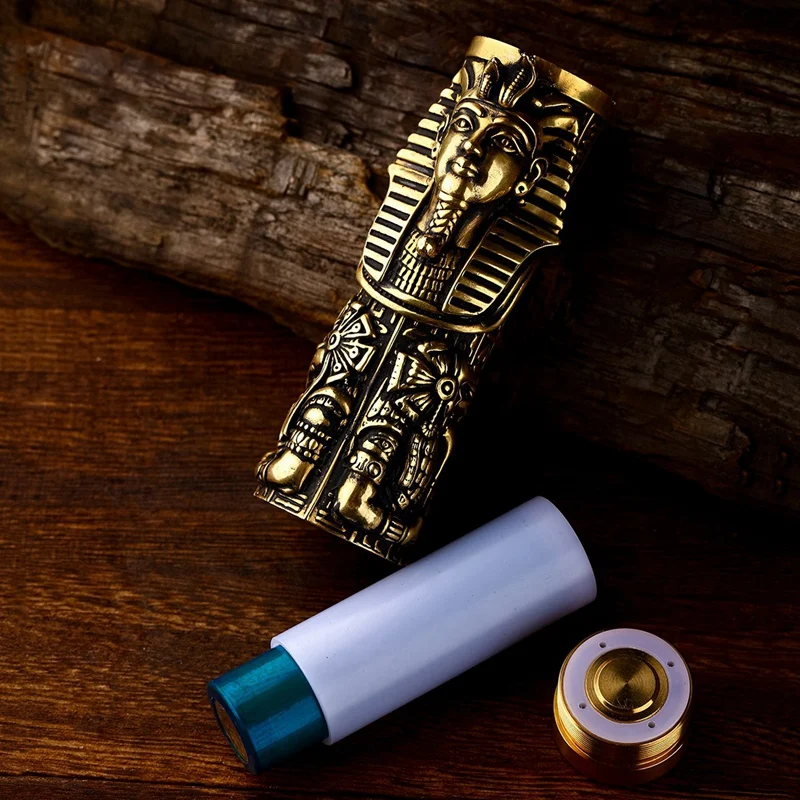 Onetop Vape Pharaoh мод механический латунный материал 21700/18650 ячеек и прямой выход