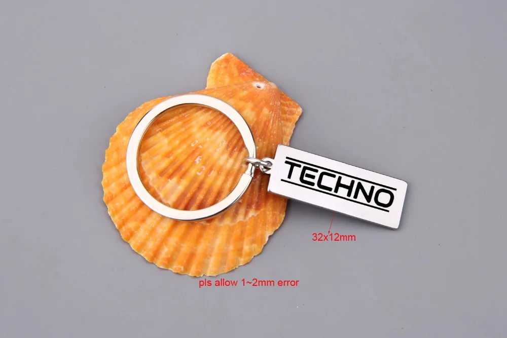 Брелок из нержавеющей стали с гравировкой Techno is my culture, высококачественный брелок для машины, сумки, ключей, подарок для женщин и мужчин, ювелирные изделия