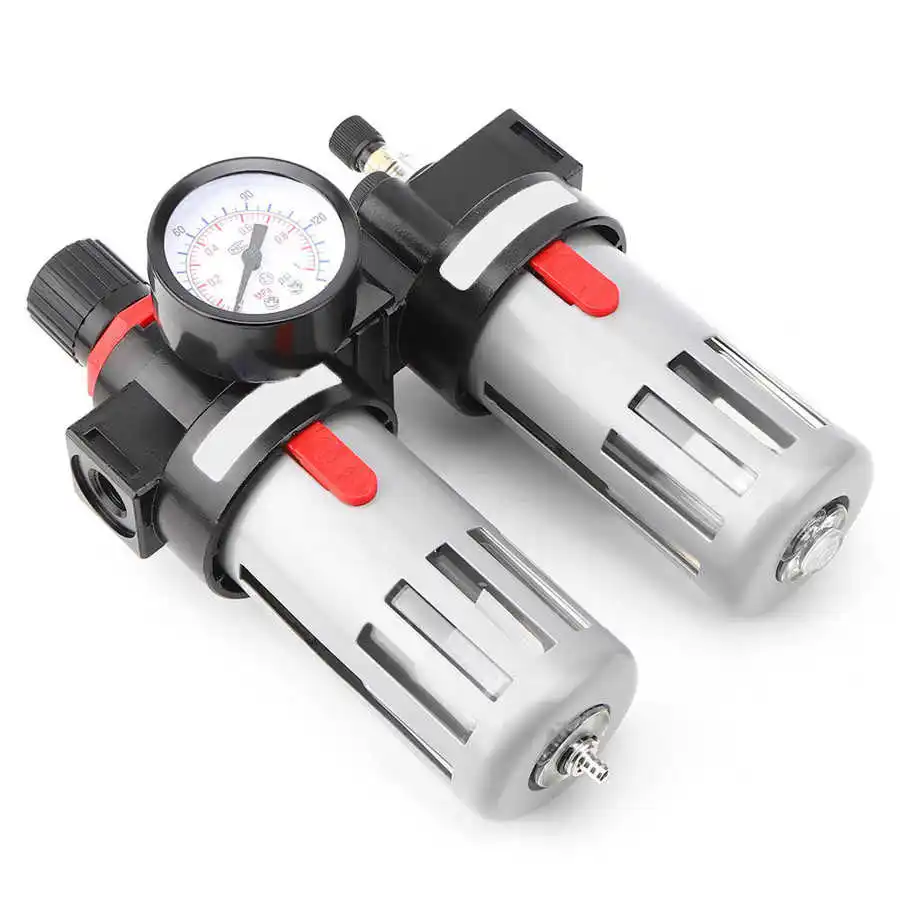 Сепаратор масла-воды дуплексный фильтр Регулятор давления Газ Жидкость