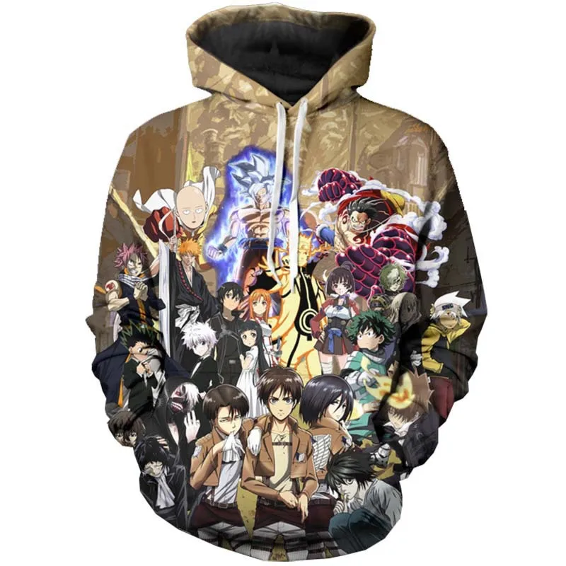 

2021 new kid/man/woman 3D hoodie sweatshirt fashion sasaki kakasi cartoon casual harajuku spring streetwear L172