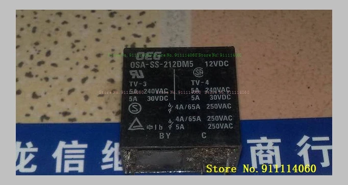 OSA SS 212DM5 12VDC 6 42F 2A 12V|Интегральные схемы| |