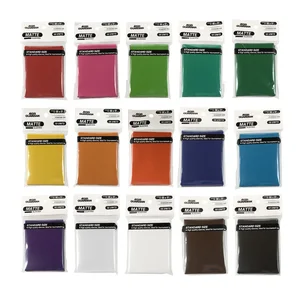 Матовые рукава для карт TCG 66*91 мм, 100 шт., Защитные чехлы для карт Magic Pokemon, папка для карт Yu Gi Oh