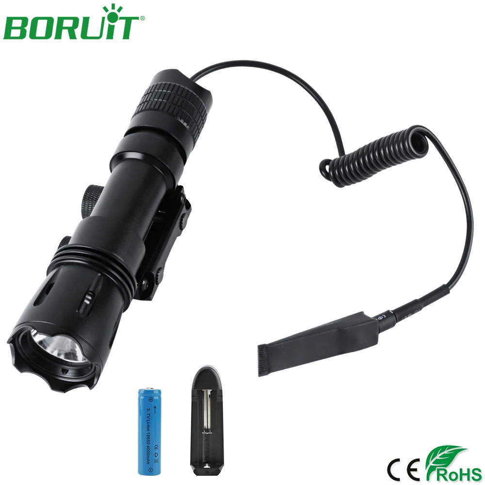 BORUiT P9 светодиодный вспышка светильник дистанционный переключатель Портативный