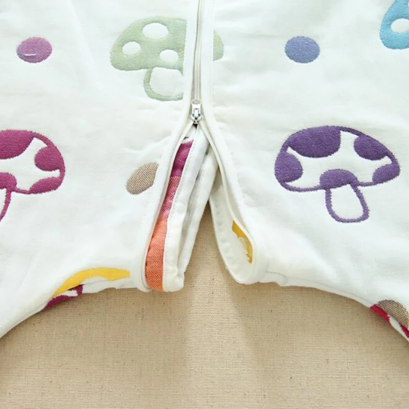 Спальный мешок для малышей комбинезон новорожденных спальный халат с разрезом