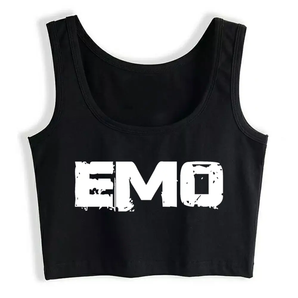 

Boho Crop Top Emo Kawaii White Custom Sexy Streetwear Y2k Tops Womens Tops blusas mujer de moda 2021 verano Gym Tank Top Women