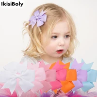 girls hair clips accessories 20 pack for newborn new bebe solid color handmade bows pins babies teens infants kids toddlers 2021