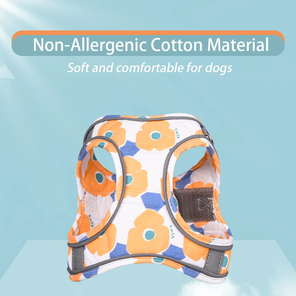 Очаровательная поводок для собак с цветочным узором маленьких кошек поводком 1 5