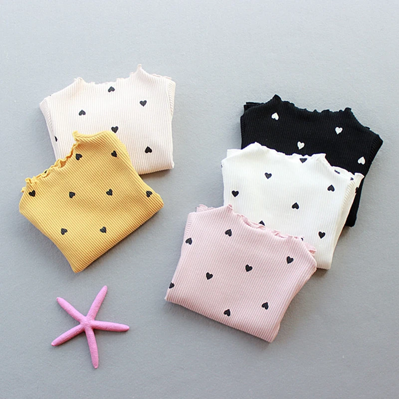 Футболка для маленьких девочек От 1 до 5 лет милая Одежда одежда с принтом в виде