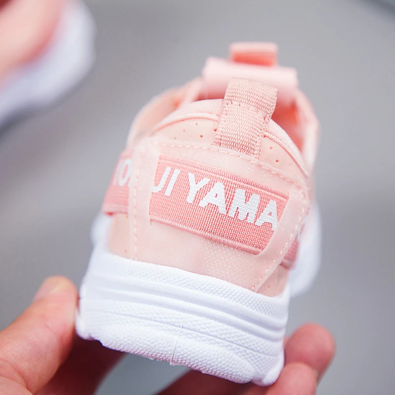 

2019 Baby Boys Girls Shoes Fashion Mesh Breathable Anti-Slip Children Sneakers Soft Soled Kids Toddler Sport shoe