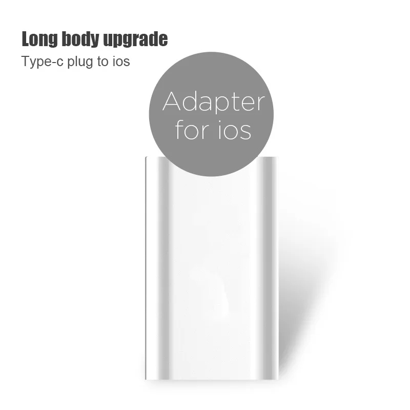 Адаптер с 8 pin на USB-Type C для телефонов iPhone 1/2 шт. | Мобильные телефоны и аксессуары